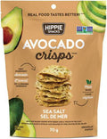Hippie Snacks Avocado Crisps - Sea Salt 70 g Case of 12 - YesWellness.com