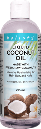 Holista Liquid Coconut Oil 295 ml - YesWellness.com