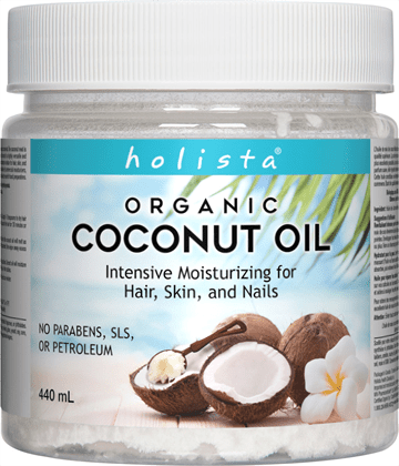 Holista Organic Coconut Oil 440 ml - YesWellness.com