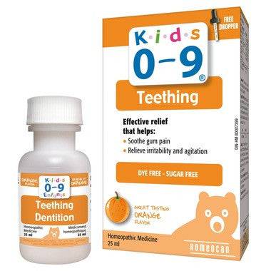 Homeocan Kids 0-9 Teething 25 ml - YesWellness.com
