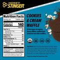 Honey Stinger Energy Waffle Cookies & Cream 12 x 30g - YesWellness.com