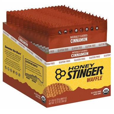 Honey Stinger Organic Gluten Free Waffle Cinnamon 12 x 30 g - YesWellness.com