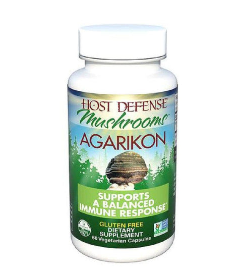 Host Defense Mushrooms Agarikon 60 Vegetarian Capsules - YesWellness.com