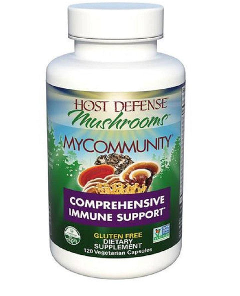 Host Defense Mushrooms MyCommunity Vegetarian Capsules - YesWellness.com