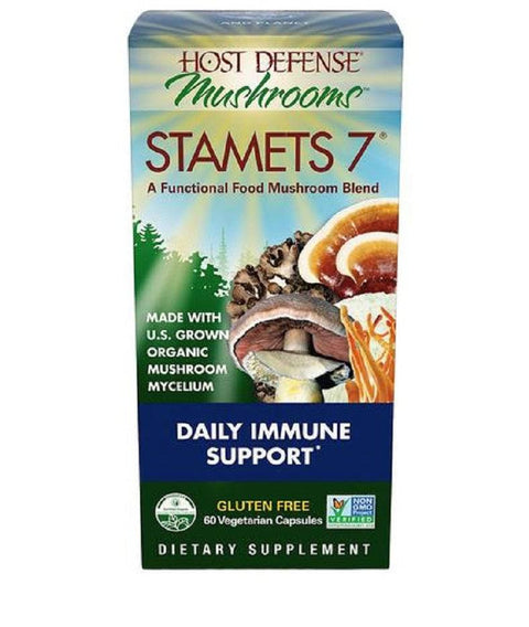 Expires January 2026 Clearance Host Defense Mushrooms Stamets 7 60 Vegetarian Capsules