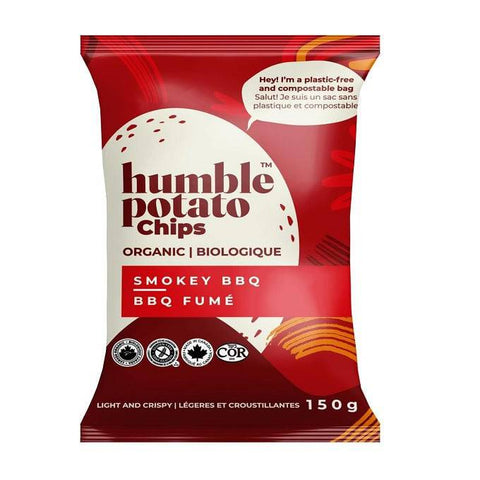 Humble Potato Chip Smokey BBQ 12 x 135g - YesWellness.com