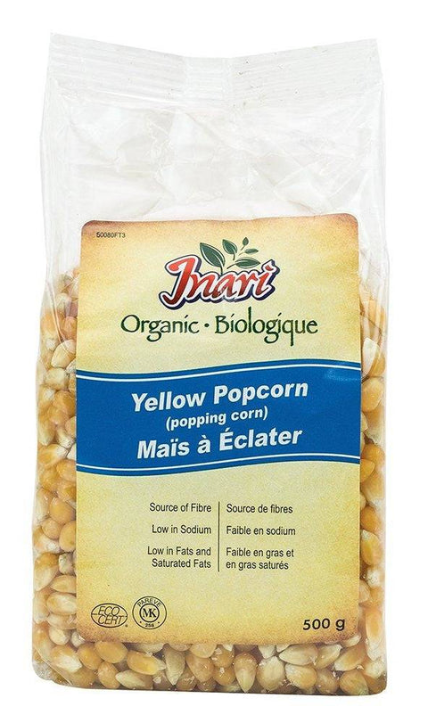 INARI Organic Yellow Popcorn 500 grams - YesWellness.com