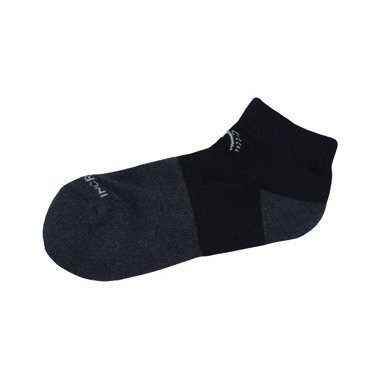 Incrediwear Below Ankle Low Cut Sports Socks Black 1 Pair - YesWellness.com