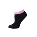 Incrediwear PRO No Sho Run Socks Black/Pink 1 Pair Small - YesWellness.com