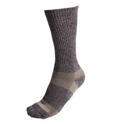 Incrediwear Trek Socks for Hiking Grey/Green 1 Pair - YesWellness.com