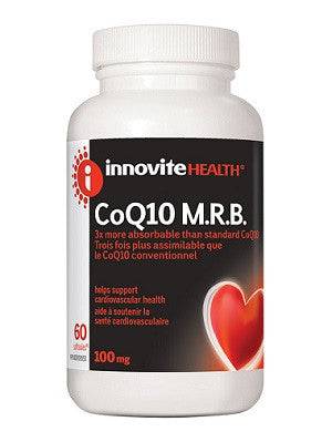 Innovite Health CoQ10 M.R.B. 100mg 60 Softgels - YesWellness.com