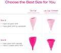 Intimina Lily Cup Compact Collapsible Menstrual Cup - YesWellness.com