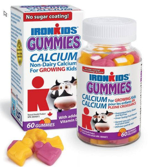 Ironkids Gummies Calcium 60 Gummies - YesWellness.com