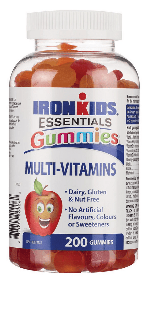 Expires January 2026 Clearance Ironkids Gummies Multi-Vitamins 200 Gummies