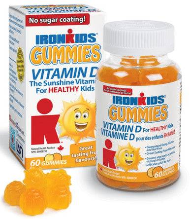 Expires May 2026 Clearance Ironkids Gummies Vitamin D 60 Gummies