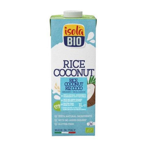 Isola Bio Coconut Rice Beverage 1 Litre - YesWellness.com