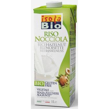 Isola Bio Hazelnut Rice Beverage 1 L - YesWellness.com