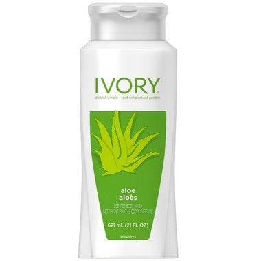 Ivory Aloe Body Wash 621 mL - YesWellness.com