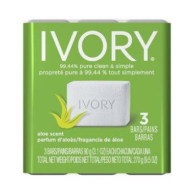 Ivory Soap Bar with Aloe - YesWellness.com