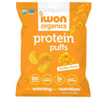 Iwon Organics Protein Puffs Cheddar Cheese 8 x 42g - YesWellness.com