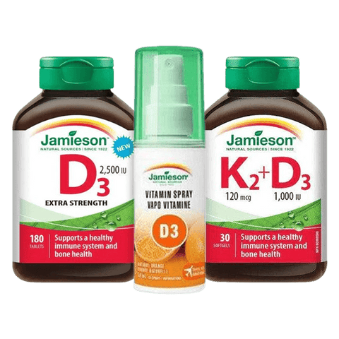 Jamieson Absorption Boost Vitamin D Bundle - YesWellness.com