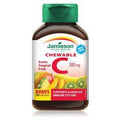 Jamieson Chewable C 500mg Exotic Tropical Fruit Bonus Size 100 + 20 Tablets - YesWellness.com