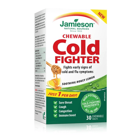 Jamieson Chewable Cold Fighter Tablets - YesWellness.com