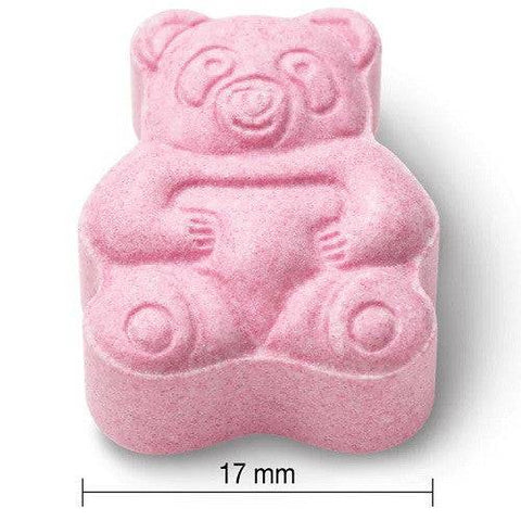 Jamieson Chewable Vitamin D3 400IU for Kids - Strawberry Flavour 100 Panda-Shaped Tablets - YesWellness.com
