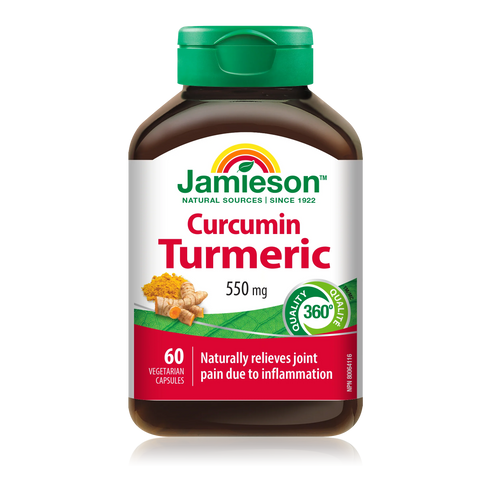 Jamieson Curcumin Turmeric 550mg 60 Capsules
