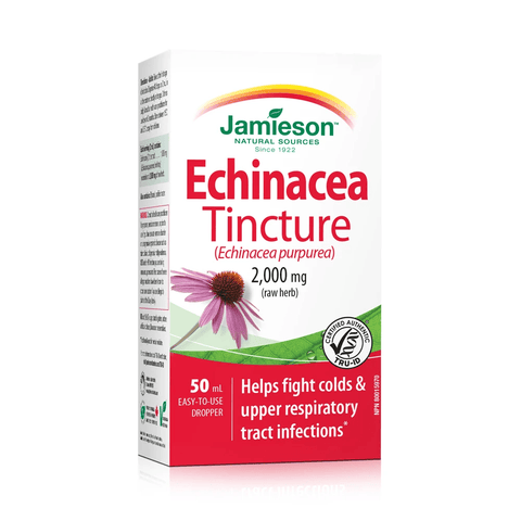 Jamieson Echinacea Tincture 2000mg (Raw Herb) 50mL - YesWellness.com