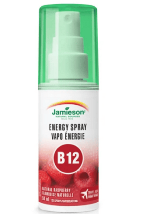 Jamieson Energy Spray Natural Raspberry Flavor 58 ml - YesWellness.com