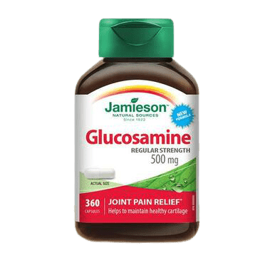 Jamieson Glucosamine 500 mg 360 Capsules - YesWellness.com