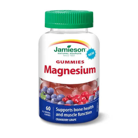 Expires June 2024 Clearance Jamieson Gummies Magnesium 60 All-Natural Gummies - YesWellness.com