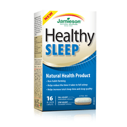 Jamieson Healthy Sleep Bi-Layer Caplets - YesWellness.com