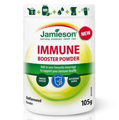 Jamieson Immune Booster Powder - Unflavoured 105g - YesWellness.com