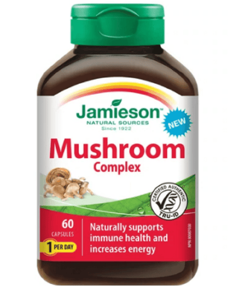 Jamieson Mushroom Complex 60 Capsules - YesWellness.com