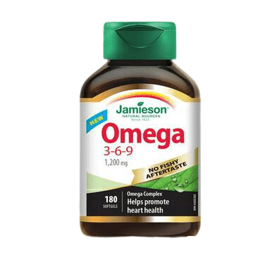 Expires March 2026 Clearance Jamieson Omega 3-6-9 1200 Mg 180 Softgels