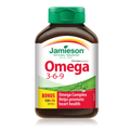 Jamieson Omega 3-6-9 Bonus 150+50 Softgels - YesWellness.com