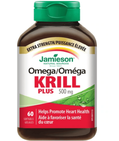 Jamieson Omega Krill Plus 60 Softgels - YesWellness.com