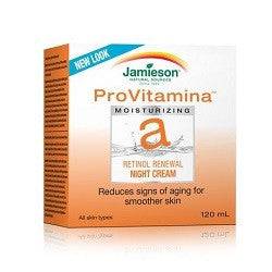 Jamieson ProVitamina Vitamin A Retinol Renewal Night Cream 120mL - YesWellness.com