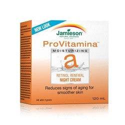 Expires June 2026 Clearance Jamieson ProVitamina Vitamin A Retinol Renewal Night Cream 120mL