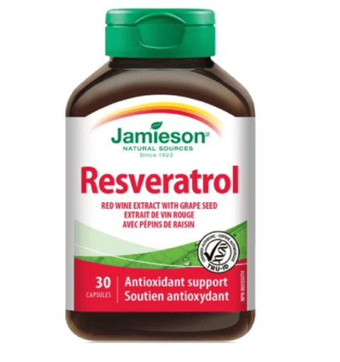 Jamieson Resveratrol 30 Capsules - YesWellness.com