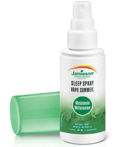 Jamieson Sleep Spray Melatonin Natural Mint 58mL - YesWellness.com