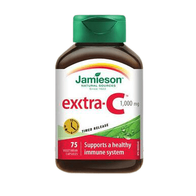 Jamieson Timed Release Product Extra-C 1000 Mg - 75 Capsules - YesWellness.com