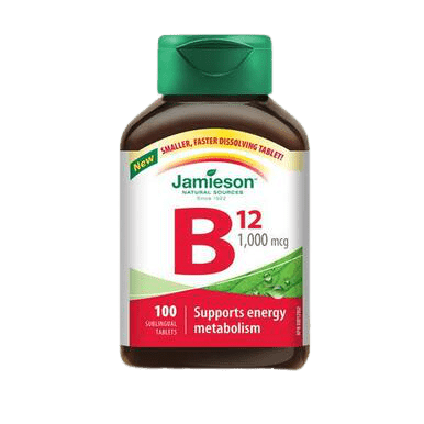 Jamieson Vitamin B12 1000 Mcg Sublingual Tablets 100 Sublingual Tablets jamieson-vitamin-b12-1000-mcg-sublingual-tablets-100-sublingual-tablets