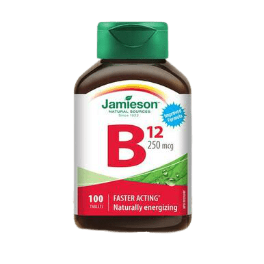 Expires March 2026 Clearance Jamieson Vitamin B12 250 Mcg 100 Tablets
