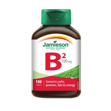 Jamieson Vitamin B2 100 Mg - 100 Tablets - YesWellness.com