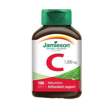 Jamieson Vitamin C 1000 Mg - 100 Caplets - YesWellness.com