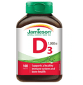 Jamieson Vitamin D3 1000 IU 100 Tablets - YesWellness.com