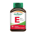Jamieson Vitamin E 200 IU - 100 Soft gels - YesWellness.com